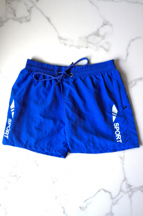 Sort de baie barbati, tip pantalon scurt, cu buzunare, material care respinge apa, sport m0278 [2]