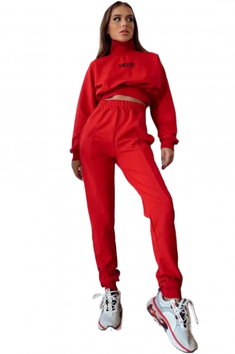 Trening dama bumbac, set doua piese, Embody Mood, rosu [10]