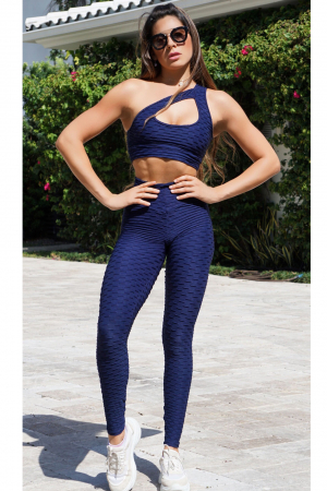 Colanti dama modelatori cu push-up, talie inalta, Bluemarin [3]