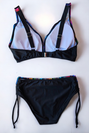 Costum de baie dama, 2 piese, marime mare, multicolor, Cuba, embody.ro [2]