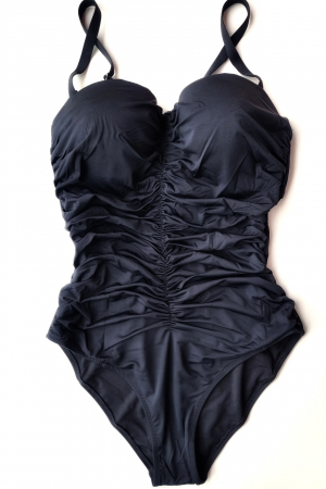Costum de baie intreg modelator, batal-marime mare, negru [4]