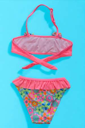 Costum de baie fete 2 piese, multicolor, embody.ro [1]