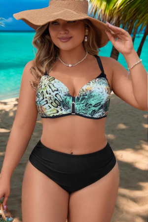 Costume de baie dama - Costum de baie marime mare, 2 piese, dama, embody.ro