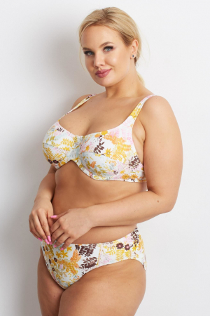 Costum de baie dama 2 piese, batal-marime mare, multicolor, embody.ro [2]