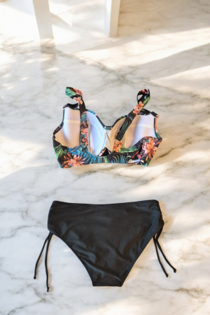 Costume de baie din 2 piese, slip clasic, marime mare embody.ro [2]