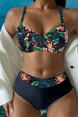 Costume de baie din 2 piese, slip clasic, marime mare embody.ro [0]