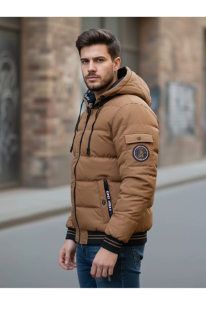 Geaca Barbati Maro "Urban Trend" - Model Gros cu Gluga detasabila 7952-2 [3]