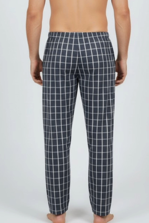 Pantaloni de Pijama pentru Barbati din Bumbac, gri 3329 [1]