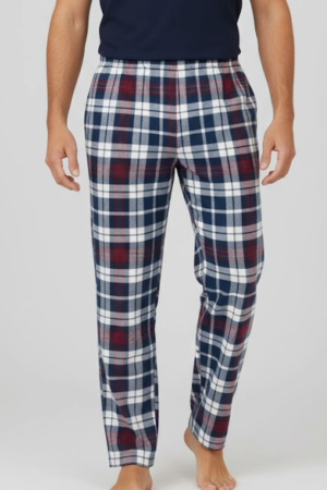 Pijamale barbati bumbac - Pantaloni de Pijama pentru Barbati marime mare din Bumbac, Model Clasic 407
