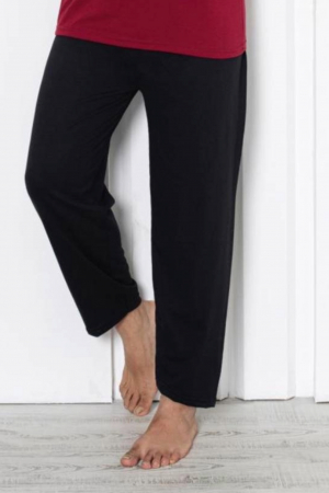 Pijama bumbac barbat, maneci si pantaloni lungi, imprimeu modern embody [1]