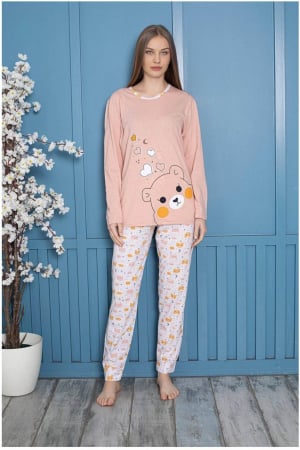 Pijamale dama bumbac - Pijama dama bumbac, confortabila embody.ro