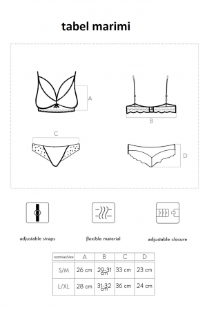 Set 2 piese lenjerie sexy, sutine plus chilot, kaki, embody.ro [5]