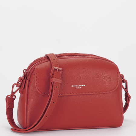 Portofele - Borseta caramizie crossbody David Jones Paris B-CM8330 15