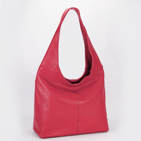Femei - Geanta rosie din piele naturala B-8924 127