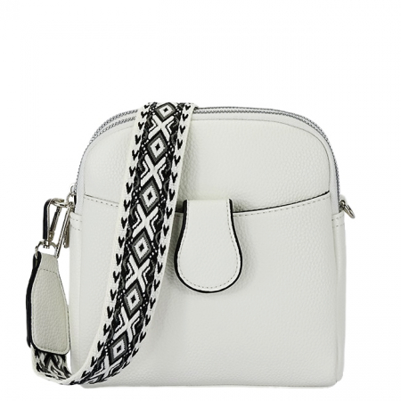 Táskák - Fehér Flora&CO  kistáska F2329 14