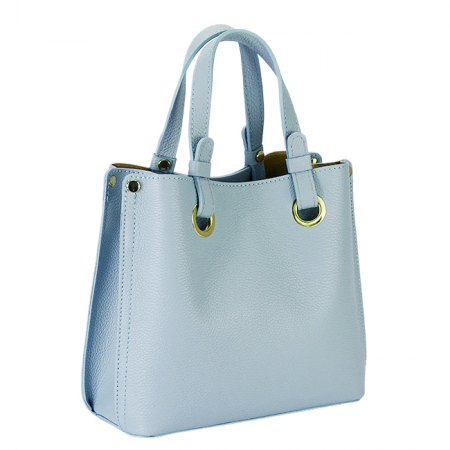 Femei - Geanta din piele naturala office/casual B-8916 129 Albastru deschis
