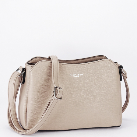 Posete - Geanta bej casual Flora&CO Paris B-F2516 M9