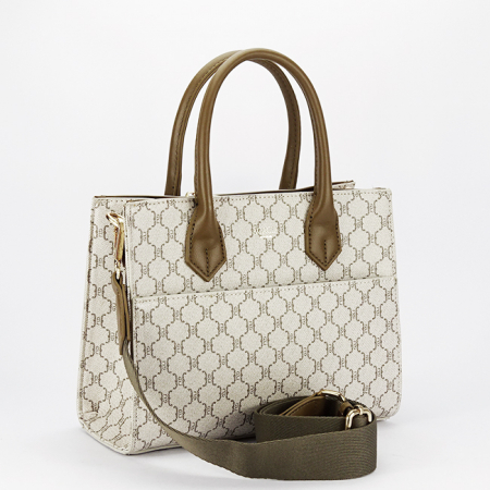 Táskák - Bézs Acacia Paris mintás táska G-24254 12