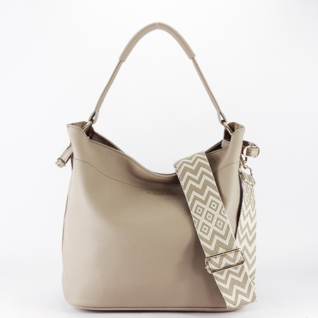 Nők - Bézs Flora&CO Paris táska kivehető neszesszerrel F6966 M11