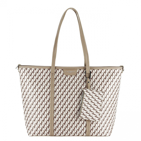 Táskák - Nagy méretű bézs táska Flora&Co Paris F8544 11