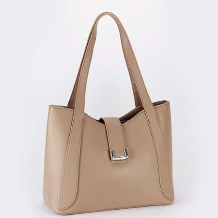 Genti si posete - Geanta bej taupe DIANA&CO B-DHJ927-2 12