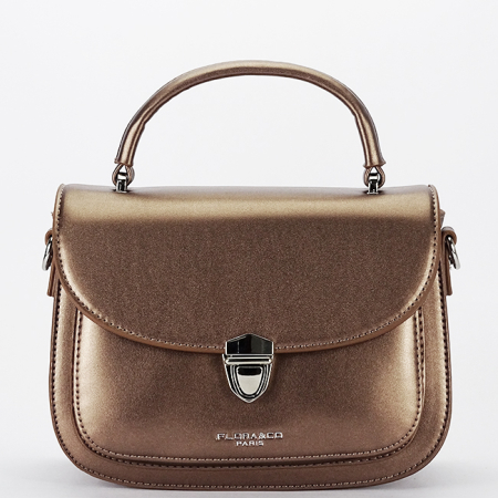 Posete - Bronz színű Flora&CO táska F8527 12