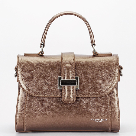 Táskák és retikülök - Flora&Co Paris bronz casual női táska F8538 11