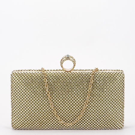 Femei - Geanta clutch aurie B-BFL-1063 06