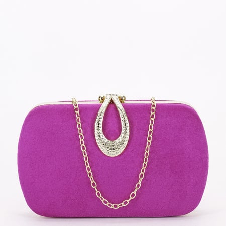 Femei - Geanta clutch eleganta fucsia inchis B-BJH-756 05