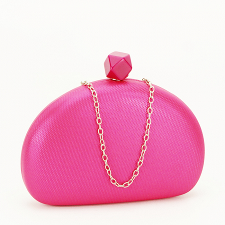Femei - Clutch elegant fucsia B-BFL-22751 01