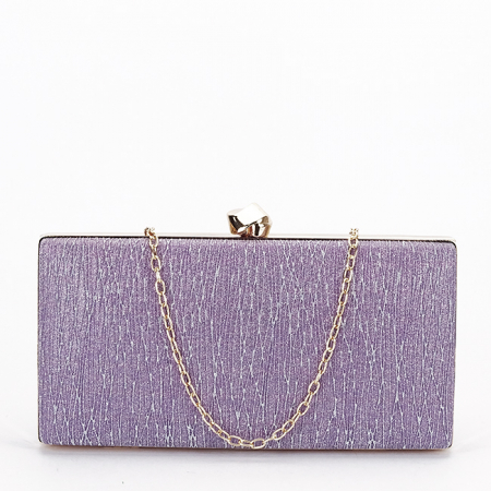 Femei - Clutch elegant cu sclipici B-ABYH-809 06, Mov