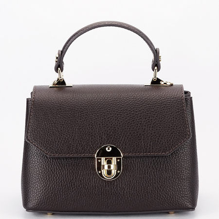 Nők - Kávébarna táska valódi táska 1736 131