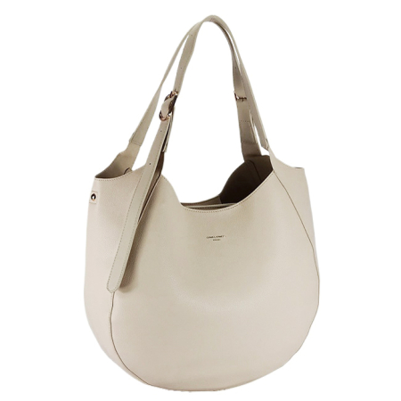 Accesorii - Geanta crem David Jones Paris de talie mare B-CM8456 M13