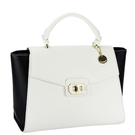 Posete - Geanta dama in doua culori DIANA&CO B-DHJ726-2 M11 Alb