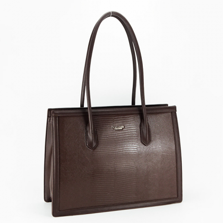 Femei - Geanta dama office/casual B-DOS3425-4 16 Maro cafeniu