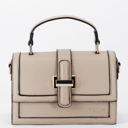 Oferte Speciale - Geanta eleganta bej B-F3680 14