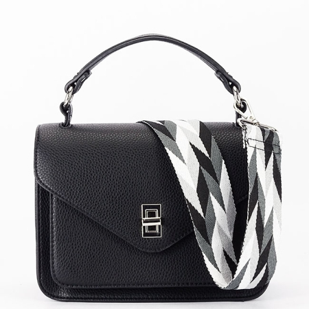 Nők - Fekete elegáns táska F6978 14