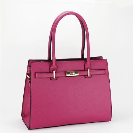 Femei - Geanta dama talie mare B-F2585 12, Fucsia