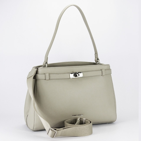 Oferte Speciale - Geanta dama David Jones gri deschis B-CM8266 17