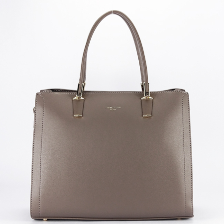 Femei - Geanta gri inchis David Jones Paris B-CM6718-5 11