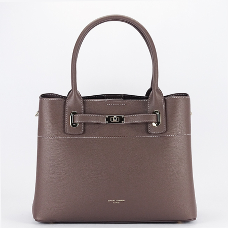 Femei - Geanta mare taupe inchis David Jones B-CM7744 12