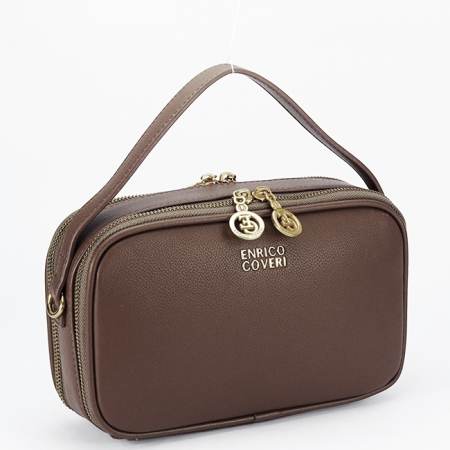 Femei - Geanta talie mica Enrico Coveri B-EC6090 132, Maro