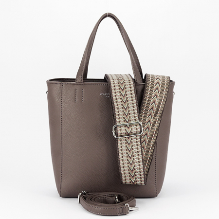 Femei - Geanta dama Flora&Co Paris B-H6901 16, Taupe