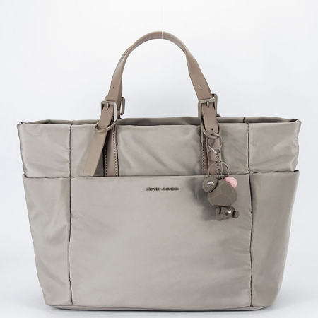 Noutati - Geanta maro taupe David Jones din fas B-CM7838 13