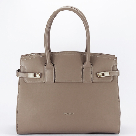 Posete - Geanta maro taupe de talie mare B-DHJ818-2 16
