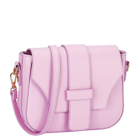 Genti mici - Geanta medie barbie roz din piele naturala B-2031 127