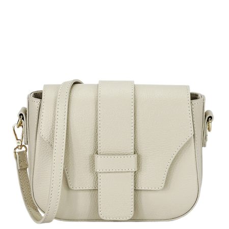 Kiegészítők - Világosbézs valódi bőrtáska 2031 127