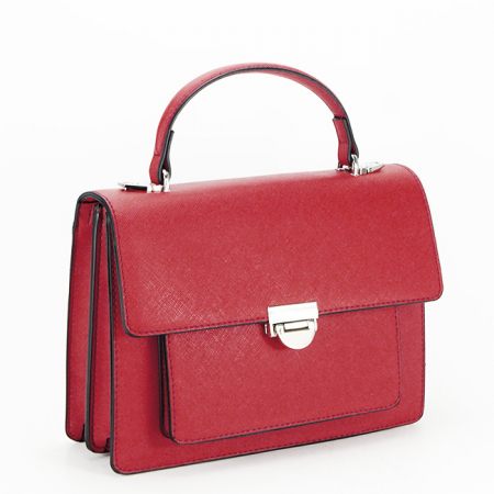 Femei - Geanta dama office/casual B-F2596 14 Rosu