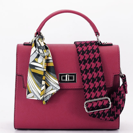 Posete - Közepes méretű piros FLORA&Co táska F9001 14