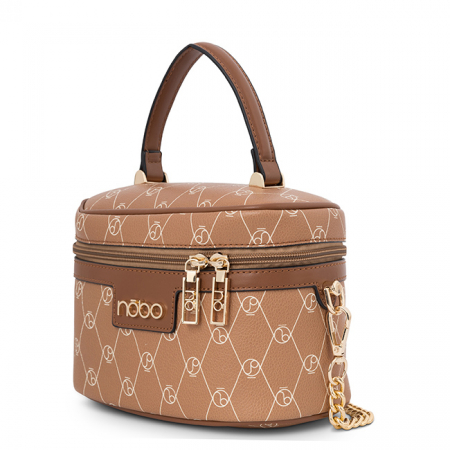 Femei - Geanta dama rotunda B-R0080-C015 M0 Cognac